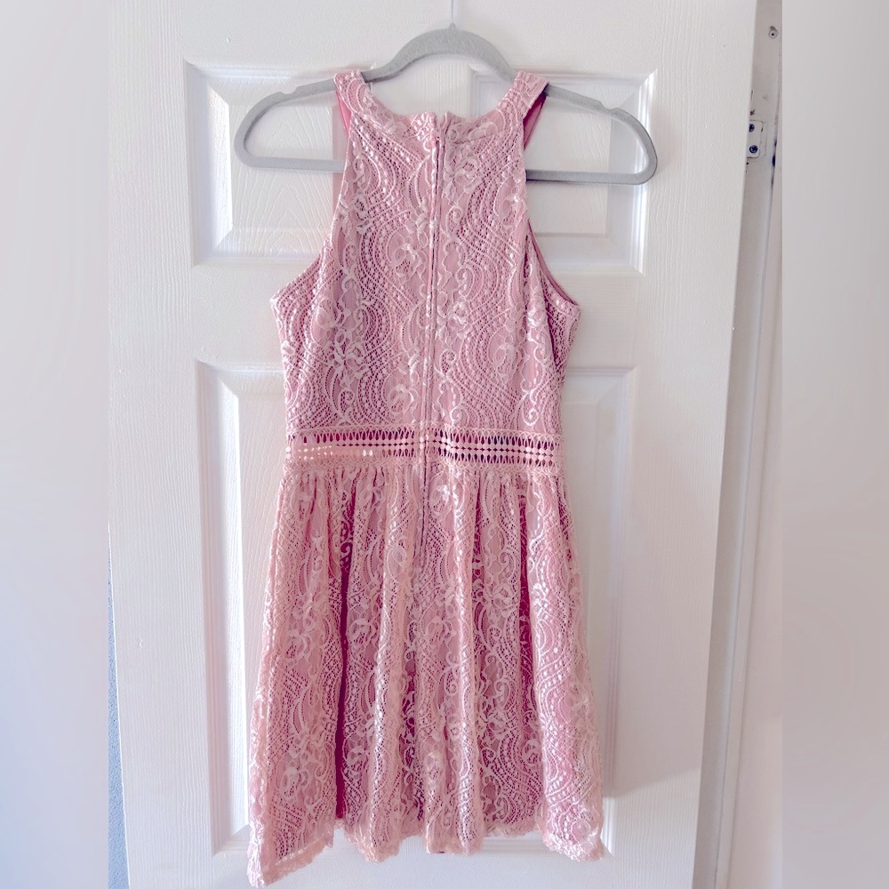 Beautiful I.N. San Fransisco lace dress size 7 - Picture 4 of 8